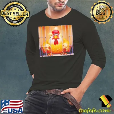 Chcken Trump In Jail Shirt