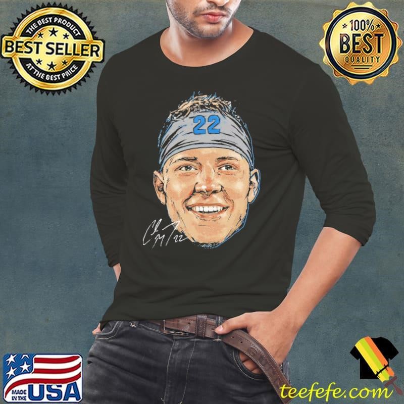 Christian mccaffrey smile an American football running back Long Sleeve Tee