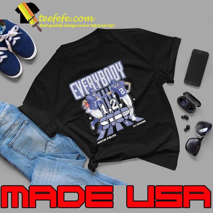 D.J. Moore & Justin Fields Chicago 1 2 Step Unisex