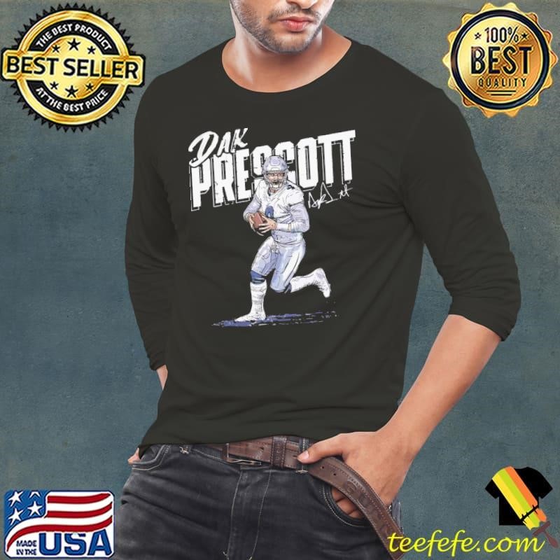 Dak prescott chisel an American football quarterback Long Sleeve Tee