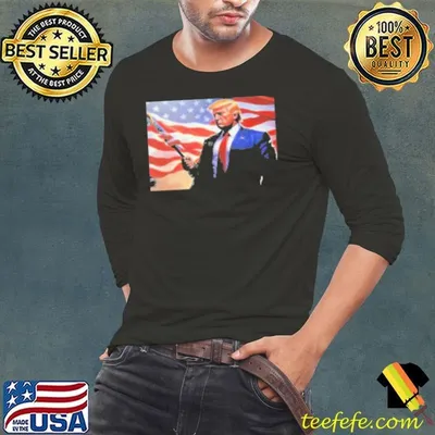 Death Nyc Graffiti Pop Art Donald Trump America Flag Shirt