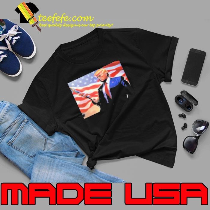 Death Nyc Graffiti Pop Art Donald Trump America Flag Unisex