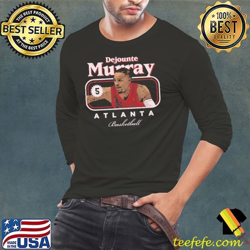 Dejounte Murray Atlanta Cover an American professional basketball Long Sleeve Tee