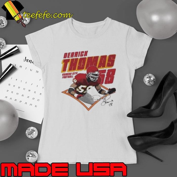 Derrick Thomas 58 Kansas City Football Diamond Signature Shirt