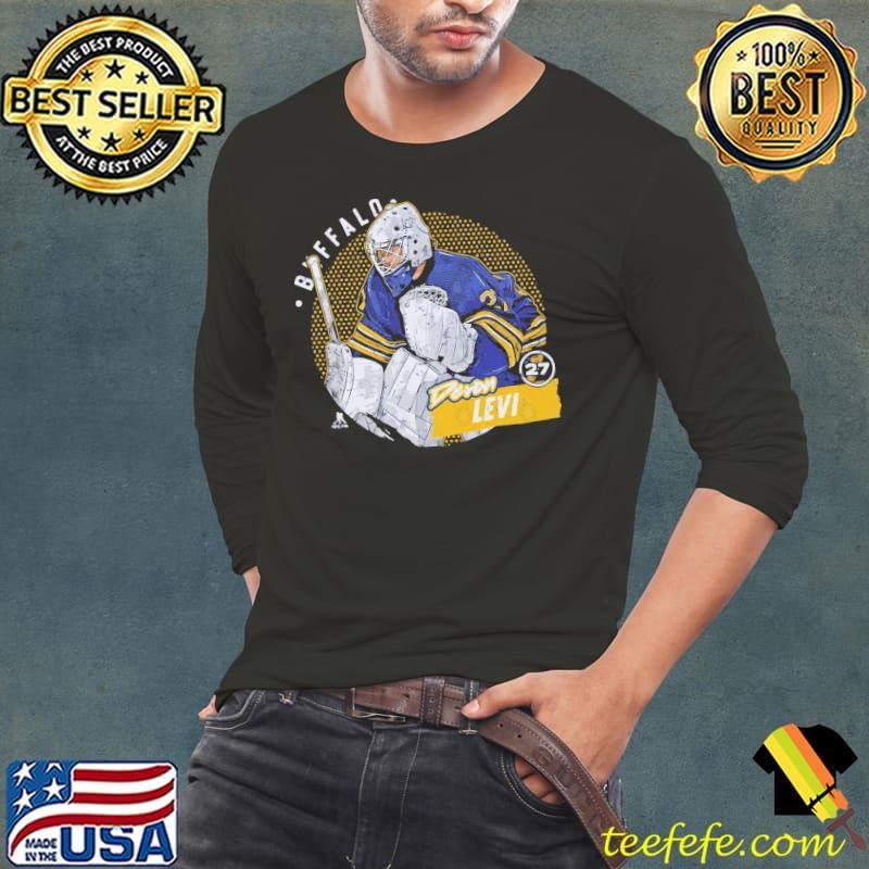 Devon Levi Buffalo Dots Canadian professional ice hockey goaltender T-Shirt