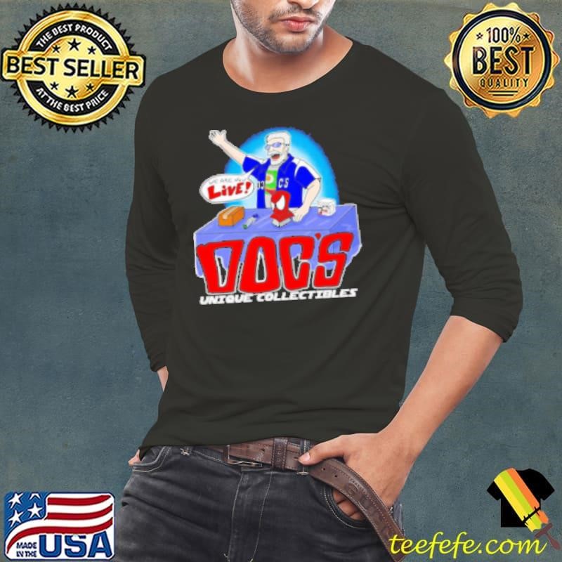 Doc’S Unique Collectibles We Are Now Live Long Sleeve Tee