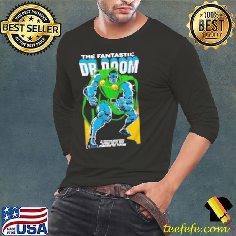 Doctor Doom X Iron Man In Another Multiverse Dr Doom Fights Back Against The All New Fantastic Four Comic Cover Shirt