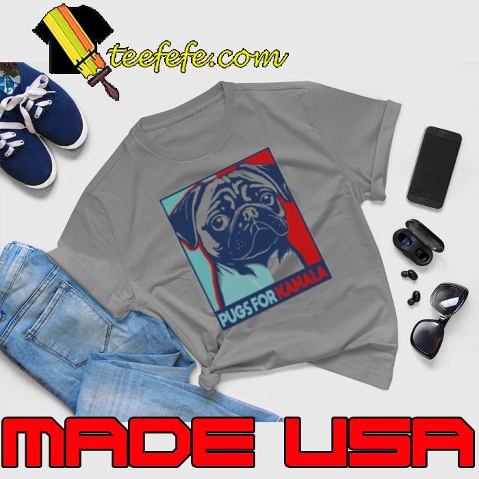 Dogs For Kamala Harris Pugs Unisex