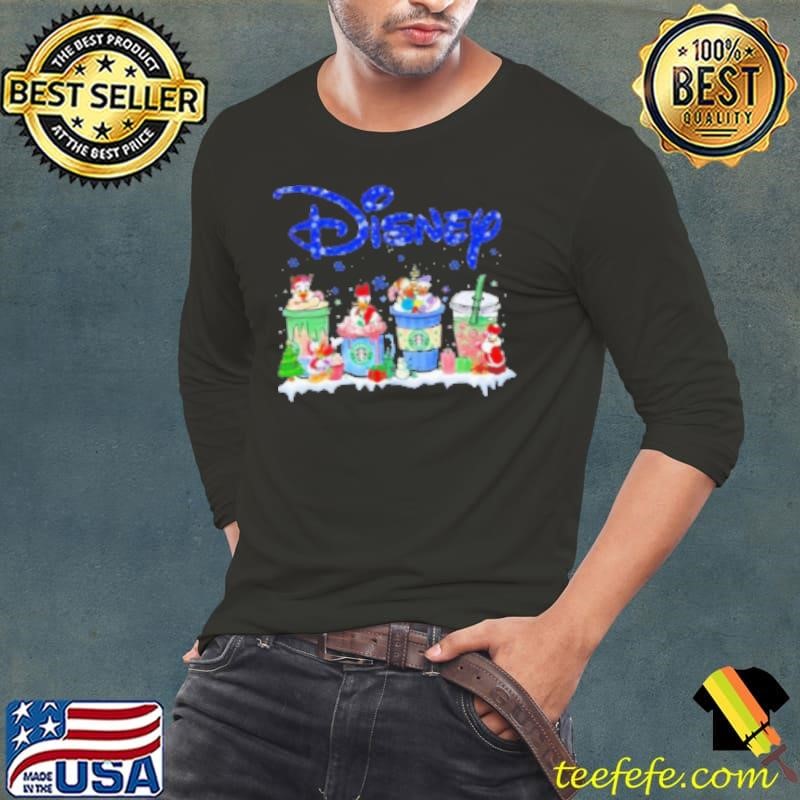 Donald Duck And Daisy Disney With Starbucks Love Shirt