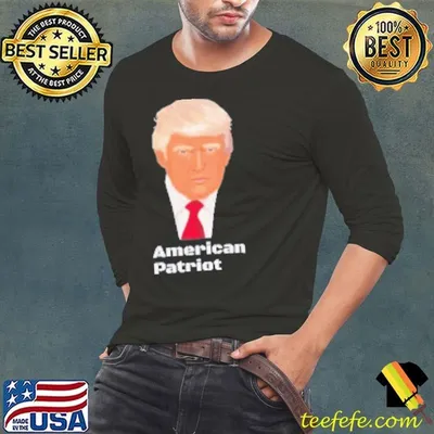 Donald Trump American Patriot Presidential Election 2024 Shirt