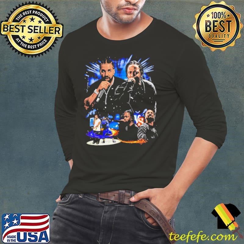 Drake Vs. Kendrick Lamar Kendrick Lamar Long Sleeve Tee