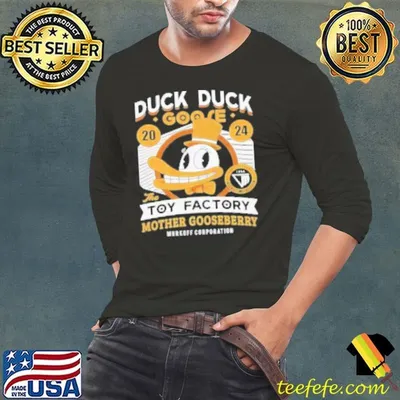Duck Duck Goose 2024 The Toy Factory Mother Gooseberry Murkoff Corporation Shirt