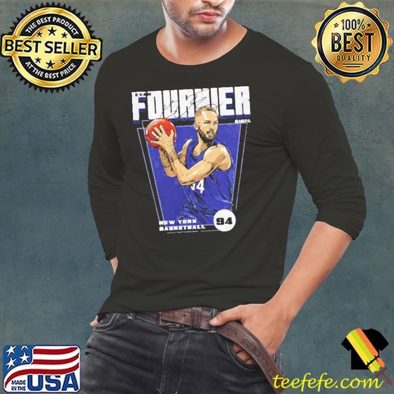 Evan Fournier New York Premiere French professional basketball Long Sleeve Tee