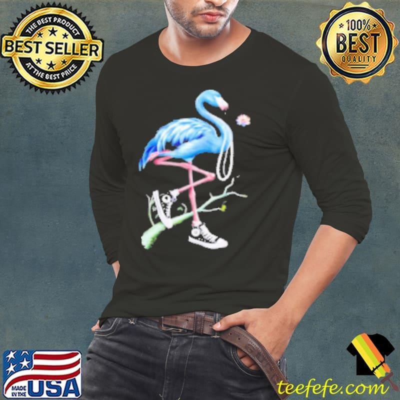 Flamingo chucks and pearls Comma LA Kamala Harris 2024 Shirt