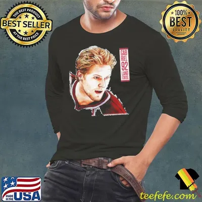 Gabriel landeskog face sketch Swedish professional ice hockey left winger T-Shirt