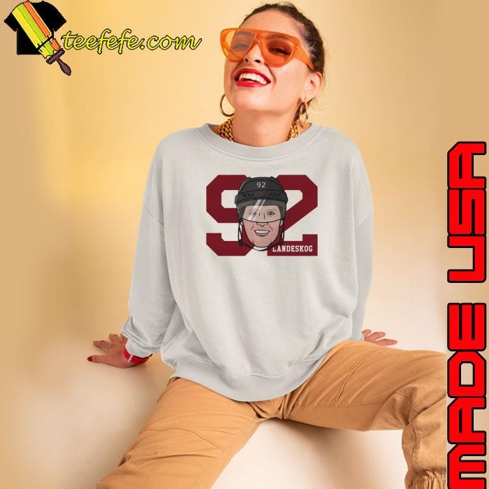 Gabriel landeskog illustration Swedish professional ice hockey left winger Sweatshirt