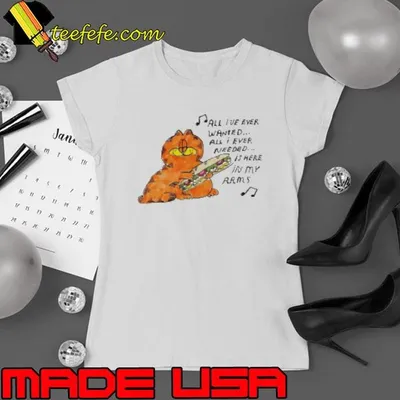 Garfield All I'Ve Ever Wanted All I Ever Needed Is Here In My Arms Shirt