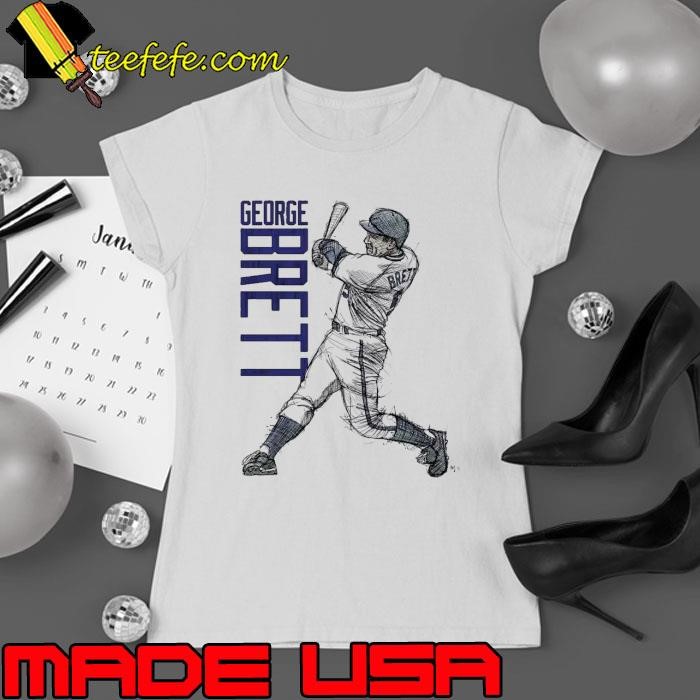 George brett sketch American former professional baseball third baseman T-Shirt