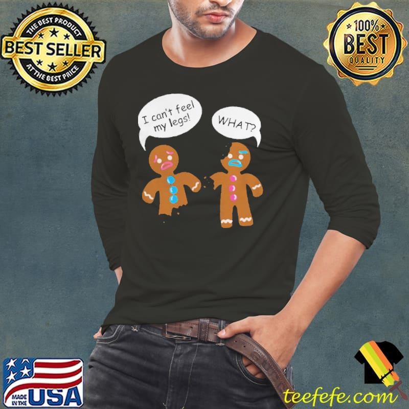 Gingerbread Men Christmas Long Sleeve Tee