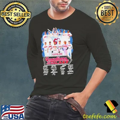 Guardians Of The Galaxy Cleveland Guardians Signatures Shirt