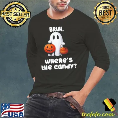 Halloween Bush Ghost Where The Candy Shirt
