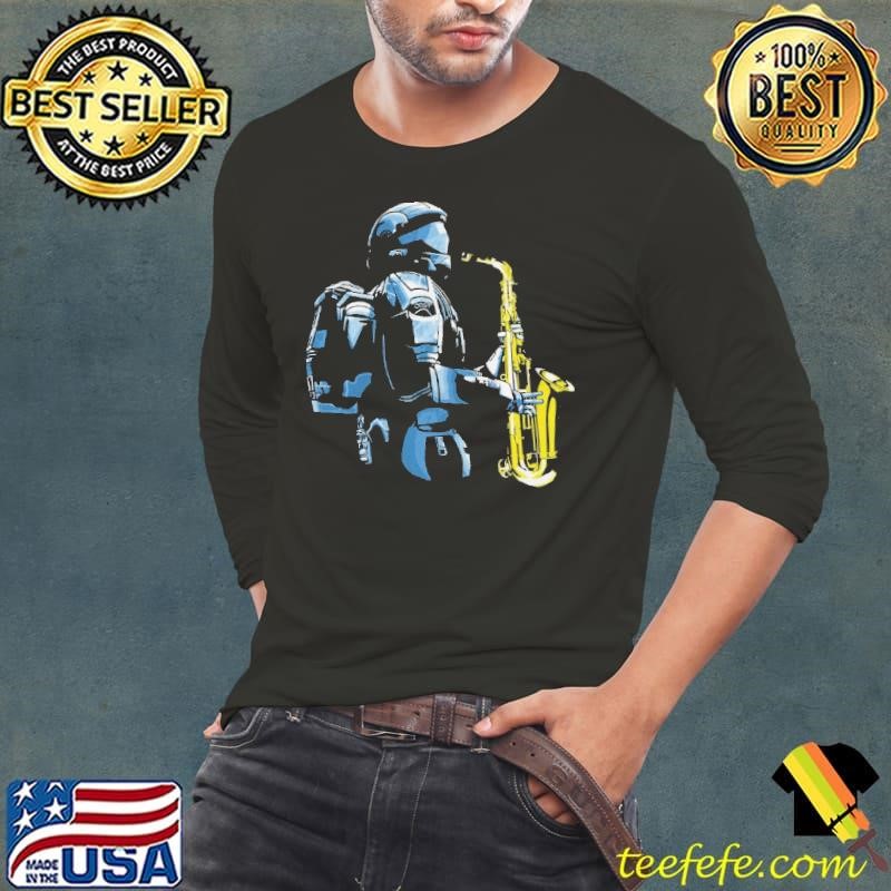 Halo 3 Odst Saxophone Long Sleeve Tee