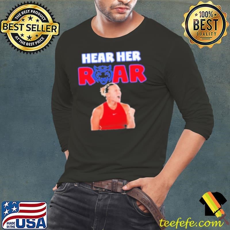 Hear Her Roar Sabalenka Tennis Open 2024 Thirt