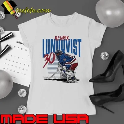 Henrik lundqvist hockey Swedish former professional ice hockey goaltender T-Shirt