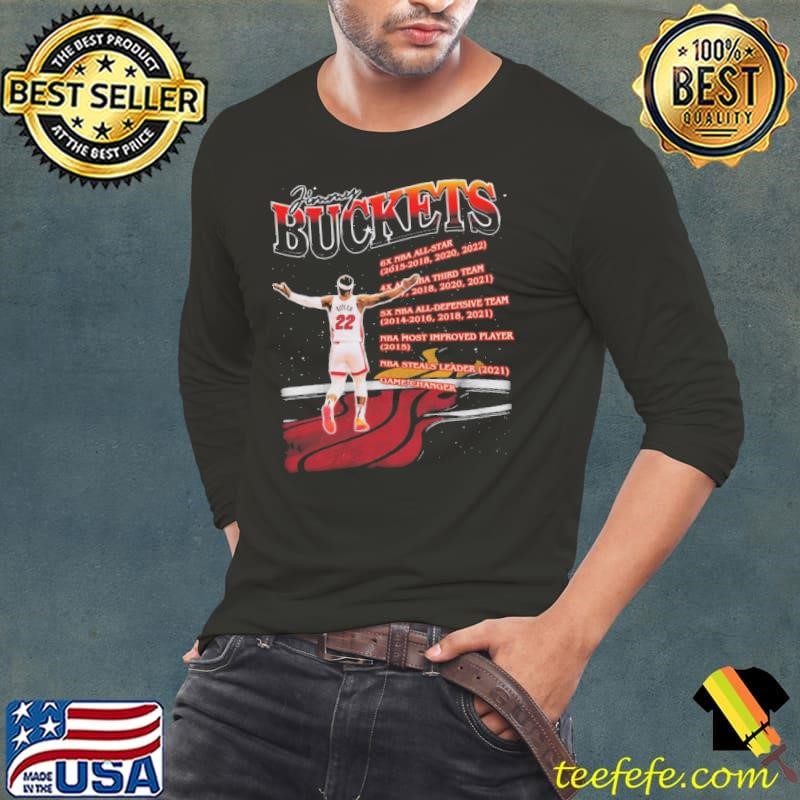 Jimmy Butler Stats NBA All Defensive Team Game Changer Long Sleeve Tee