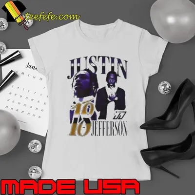 Justin Jefferson Minnesota Vikings lightning 2024 shirt