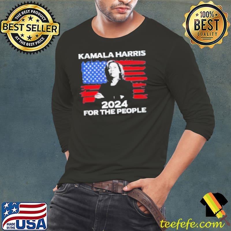 Kamala Harris 2024 For The People Presidential Election Flag America Shirt