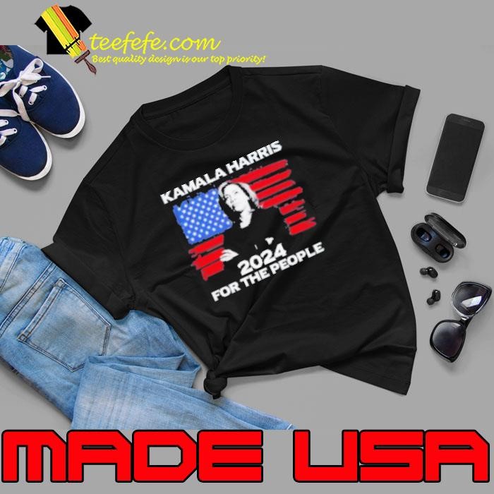Kamala Harris 2024 For The People Presidential Election Flag America Unisex