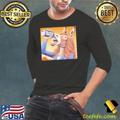 Kamala Harris Donkey Drink Black Rock Shirt