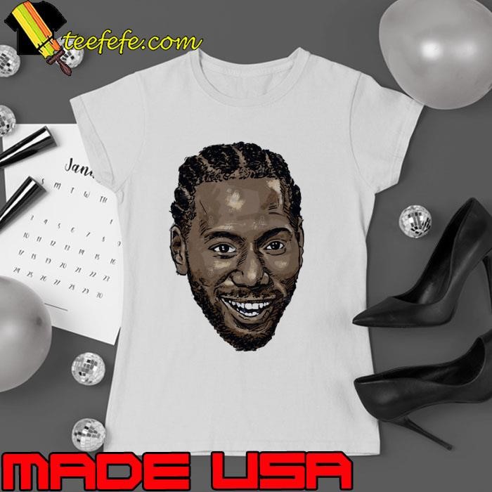 Kawhi Leonard Los Angeles C Smile an American professional basketball Ladies tee