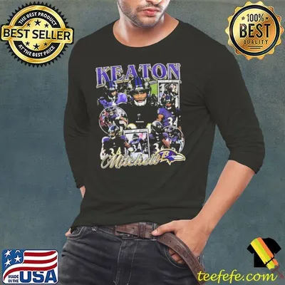 Keaton Mitchell an American football running back Vintage Bootleg T-Shirt