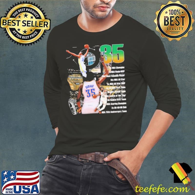Kevin Durant Stats American professional basketball player Long Sleeve Tee