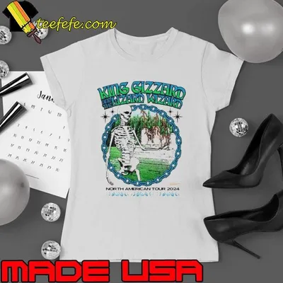King Gizzard And The Lizard Wizard North American Tour 2024 Event shirt