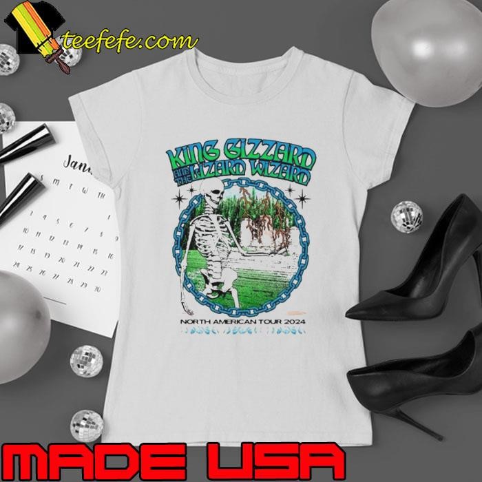 King Gizzard And The Lizard Wizard North American Tour 2024 Event shirt
