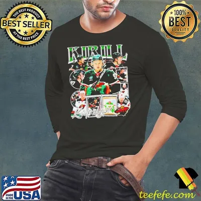 Kirill Kaprizov Wild Hockey Player Vintage Style Retro Shirt