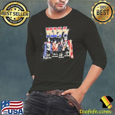 Kiss Tommy Thayer Paul Stanley Eric Singer Gene Simmons Shirt