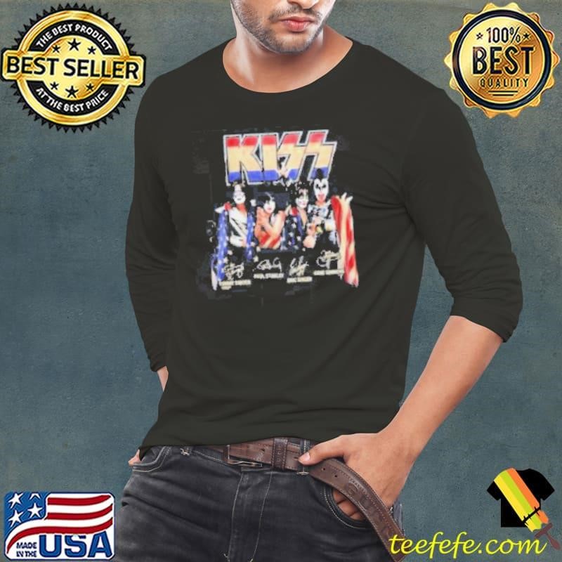 Kiss Tommy Thayer Paul Stanley Eric Singer Gene Simmons Shirt