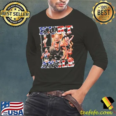 Kurt Angle American retired professional wrestler Vintage Bootleg T-Shirt