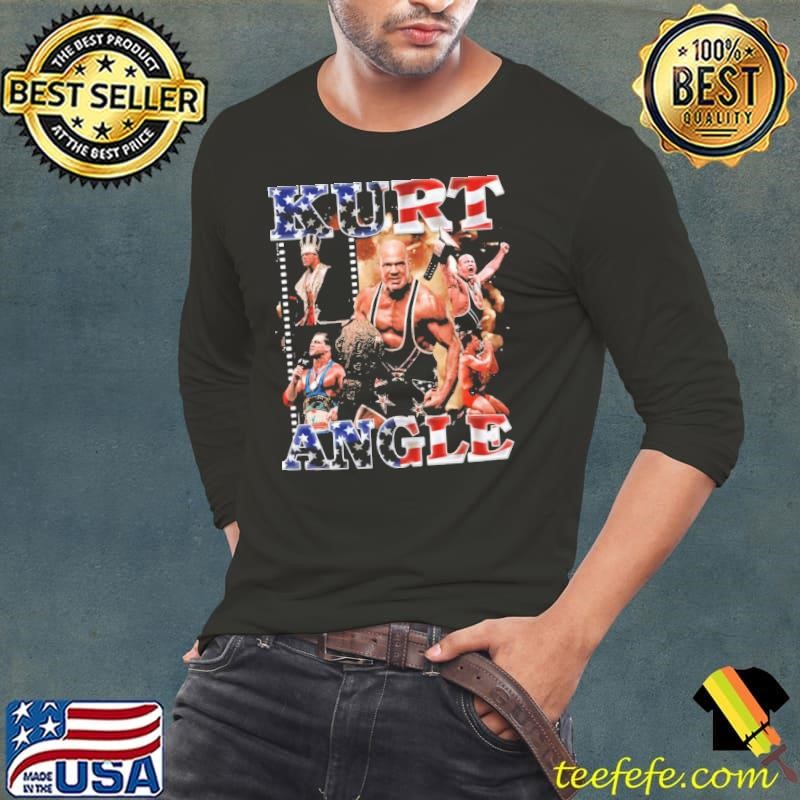 Kurt Angle American retired professional wrestler Vintage Bootleg T-Shirt