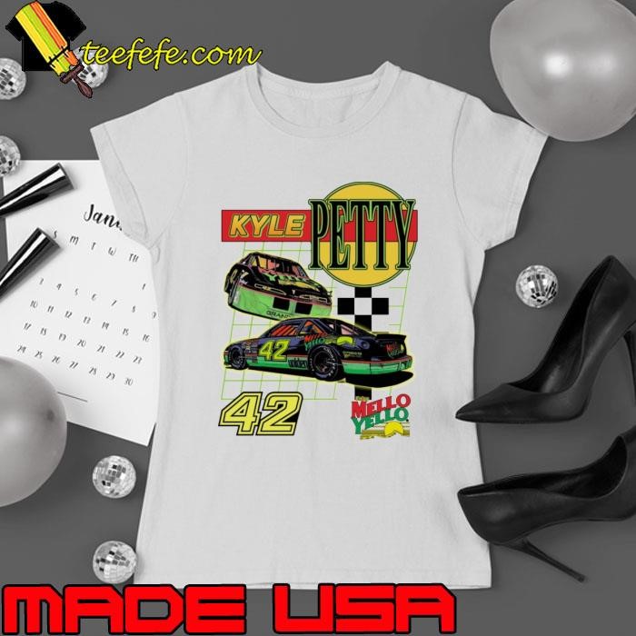 Kyle Petty Mello Yello Vintage Nascar Design T-Shirt