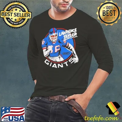 Lawrence Taylor New York Giants Caricature Retired Player Shirt
