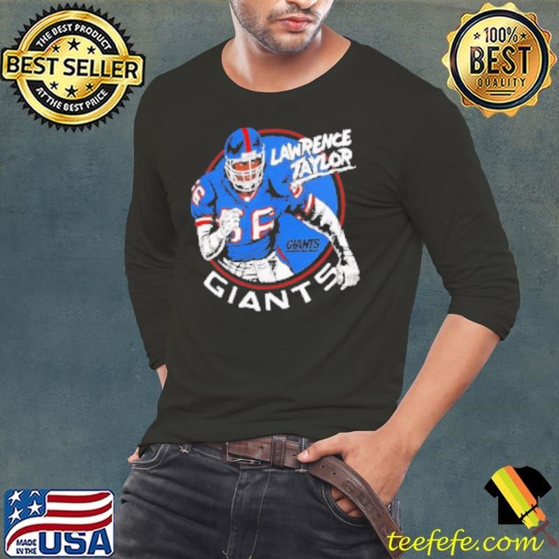 Lawrence Taylor New York Giants Caricature Retired Player Shirt