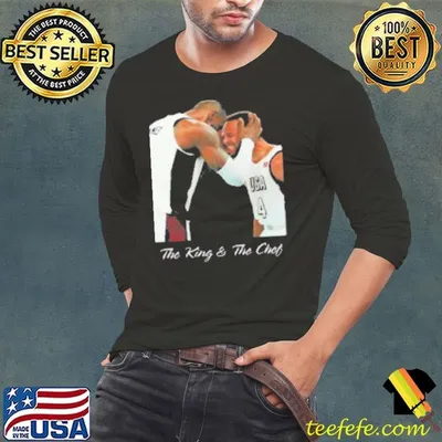 Lebron James Stephen Curry The King And The Chef Shirt