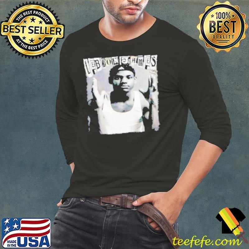 Lebron James Young Newspaper Bron Long Sleeve Tee