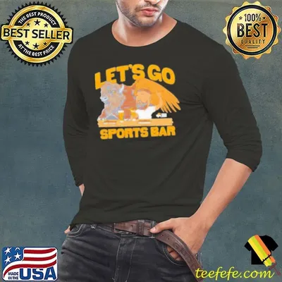 Let'S Go Sports Bar Buffalo Wild Wings And Jason Kelce Shirt