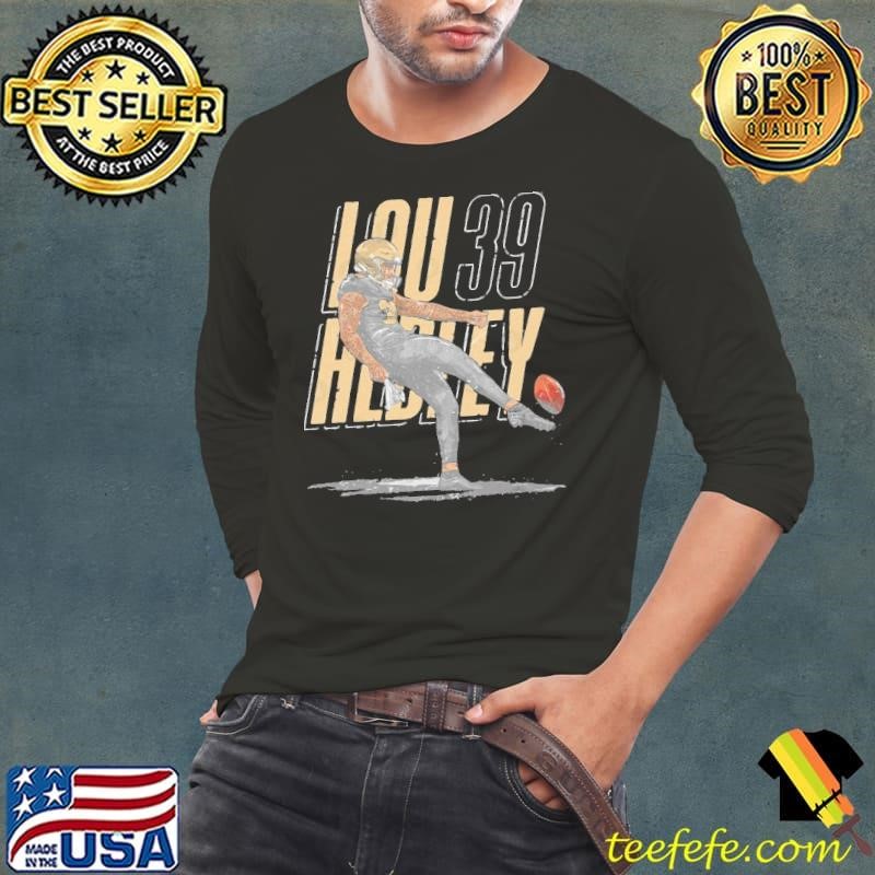 Lou Hedley Australian-born American football punter New Orleans Player Name T-Shirt